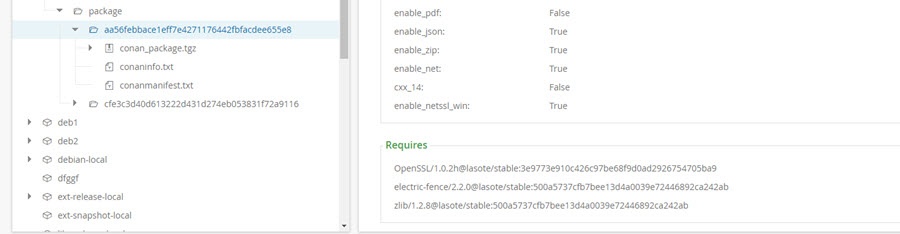 Conan Package Requires info 柯南包需要信息