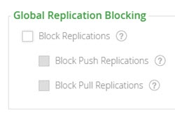 Global Replication Blocking 全局复制阻断