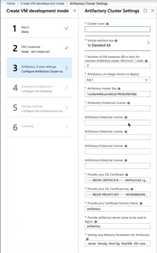 表格3:人工集群