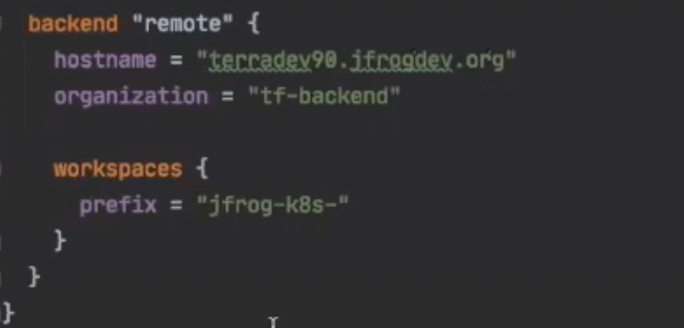 人工TF后端存储库