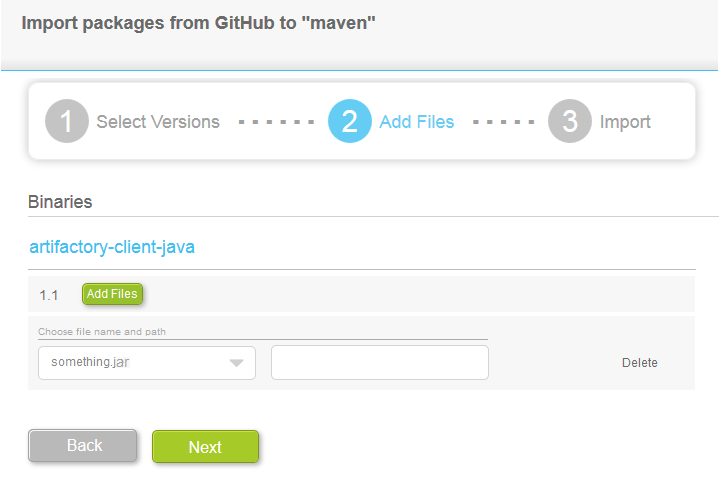 Click to enlarge 导入第二阶段