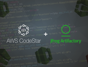 使用AWS CodeStar和JFrog Artifactory的云原生CI/CD管道