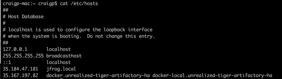 查看Docker存储库