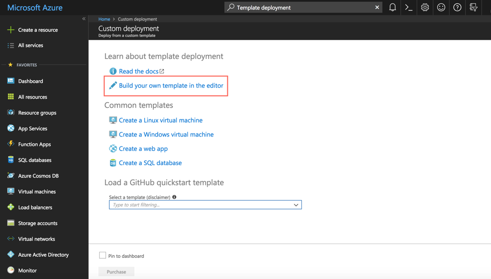 构建自己的ARM模板