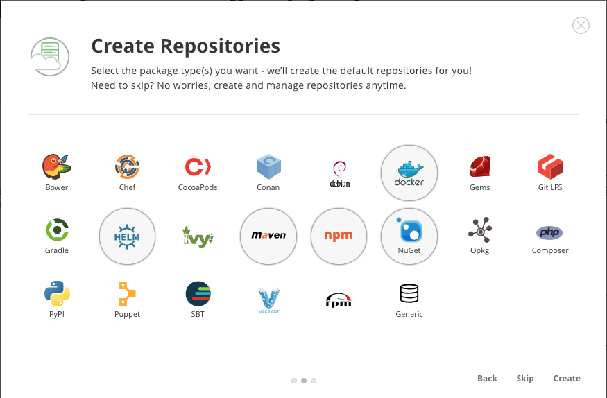Artifactory中的通用存储库