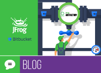 管道JFrog，一个适合匹配的BitBucket管道