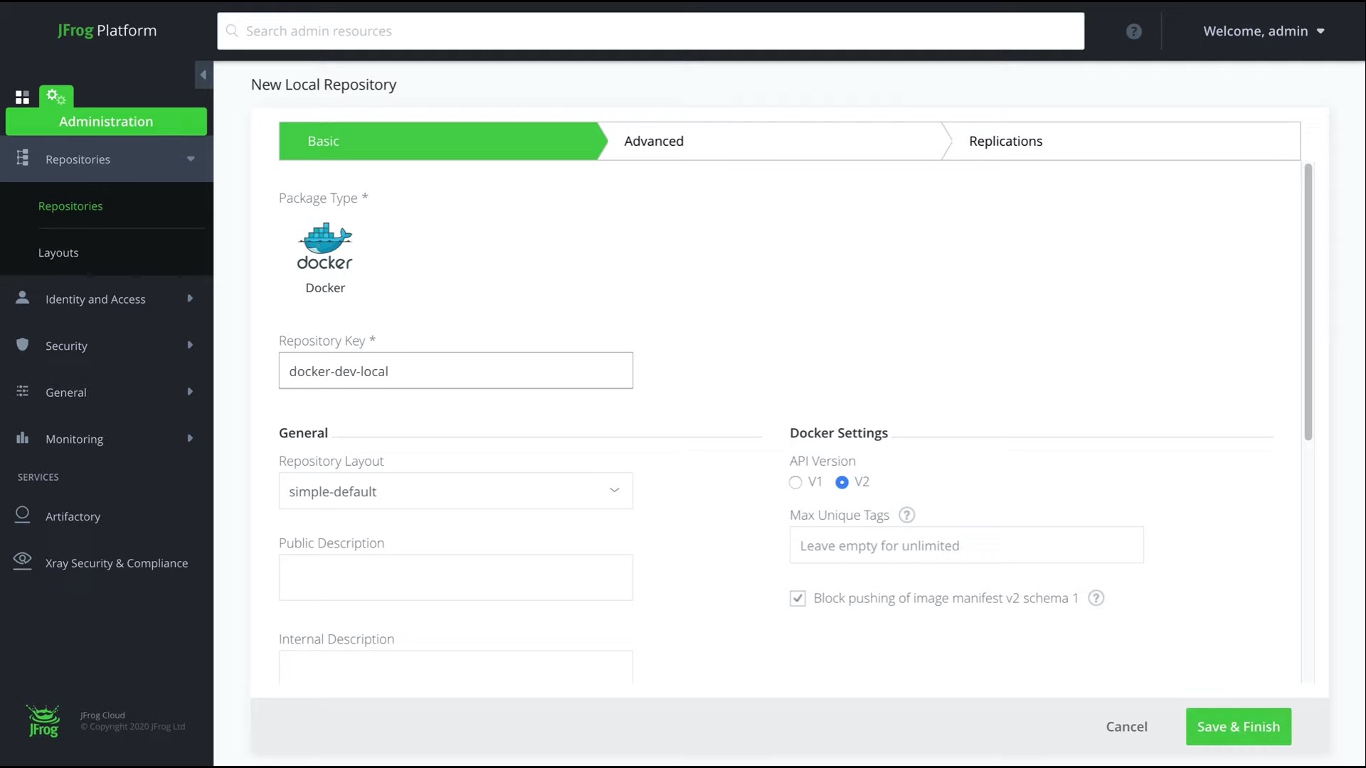 添加本地Docker存储库