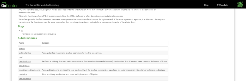 使用GoDocs呈现bug