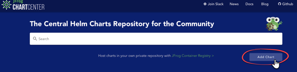 将Helm Chart添加到ChartCenter