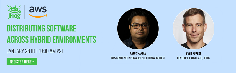 使用JFrog和AWS在全球范围内分发软件包