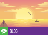 博客文件夹日落