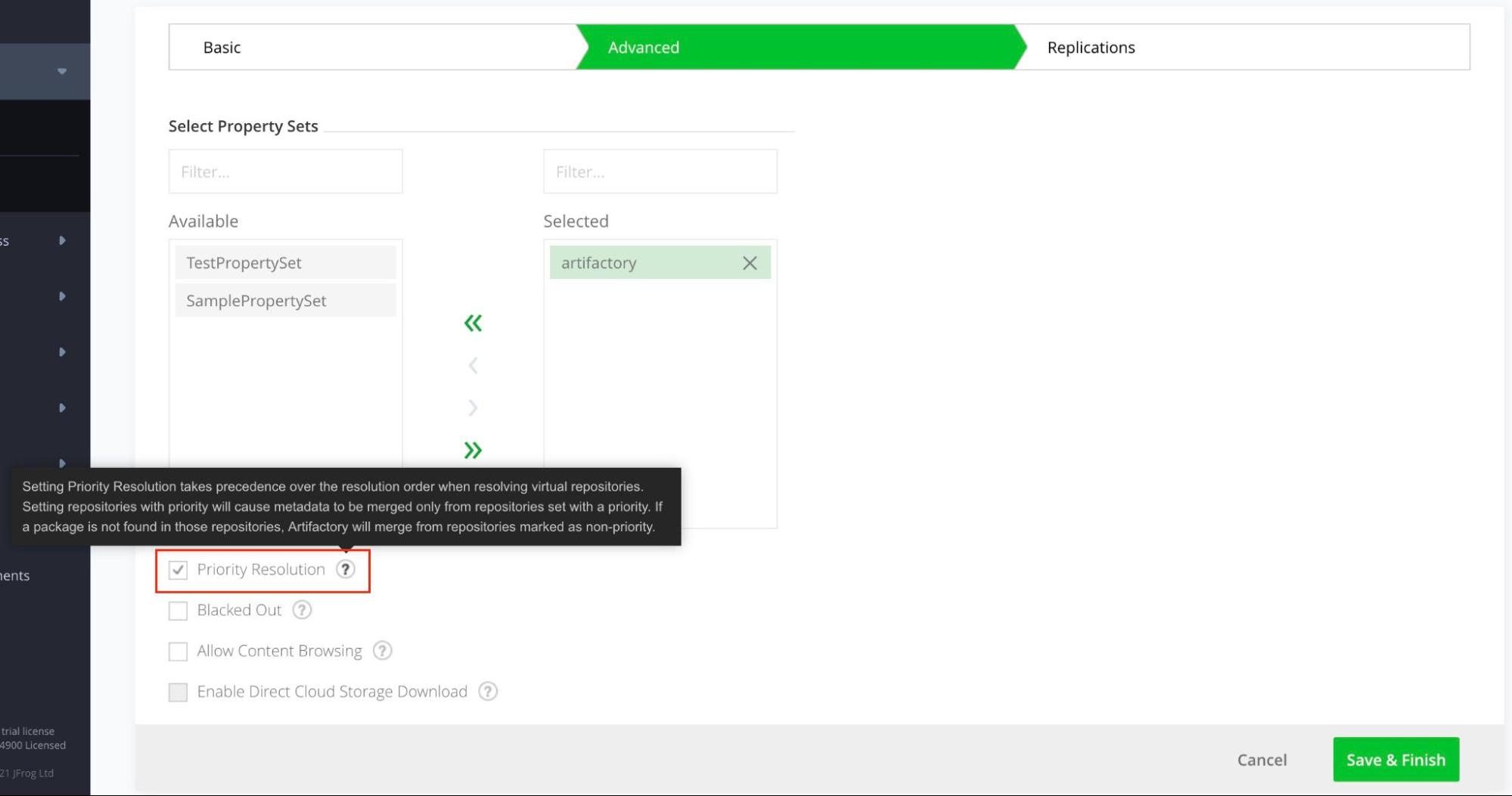 优先级解析标志