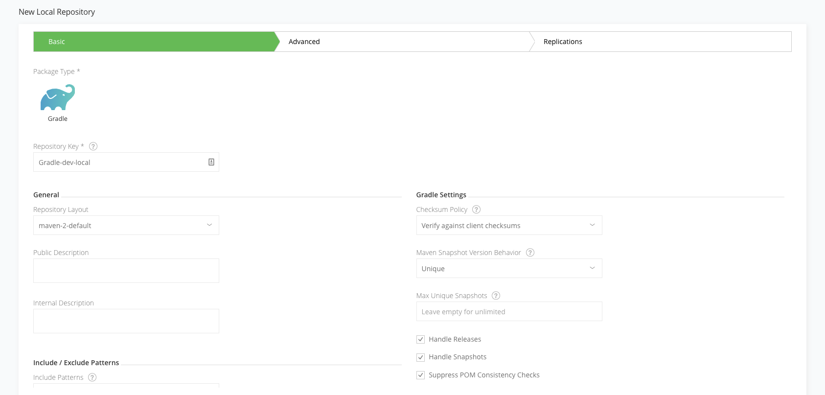 添加本地Gradle存储库