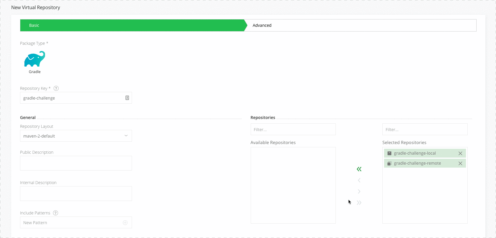 添加虚拟Gradle存储库
