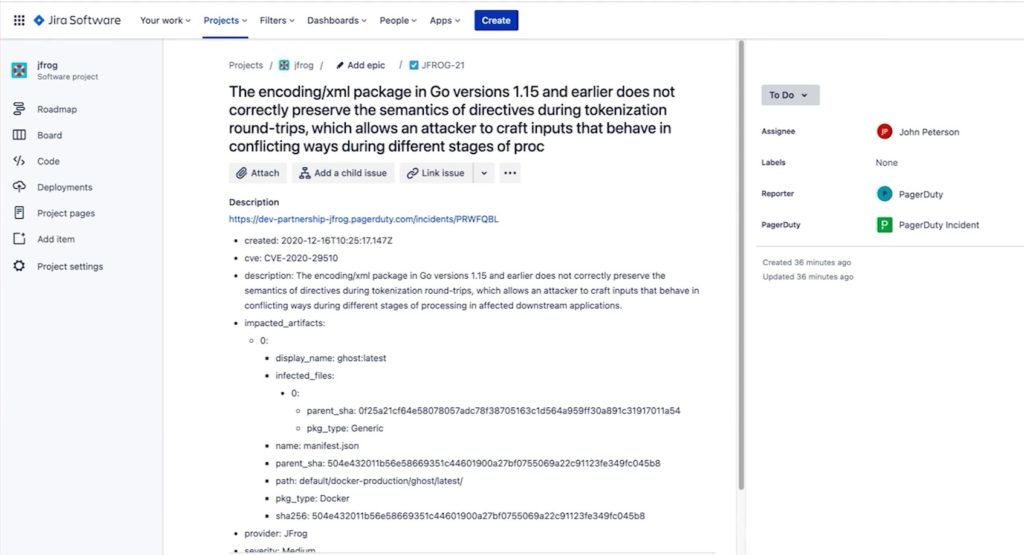 x射线漏洞是来自PagerDuty的Jira问题
