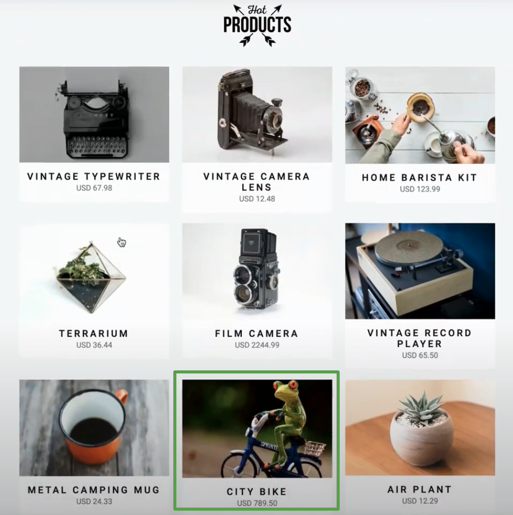 在线商店应用程序——前端更新