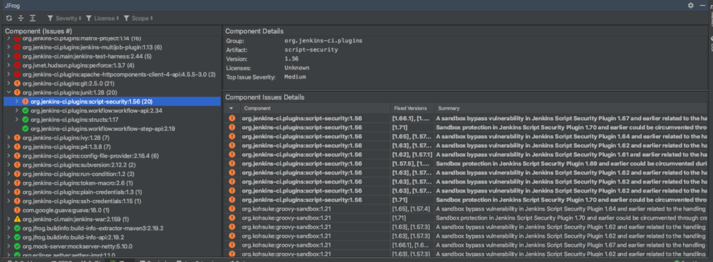 Intellij IDEA JFrog插件