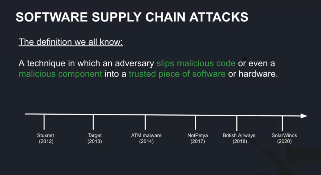 左移——软件供应链攻击