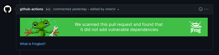 青蛙机器人扫描成功