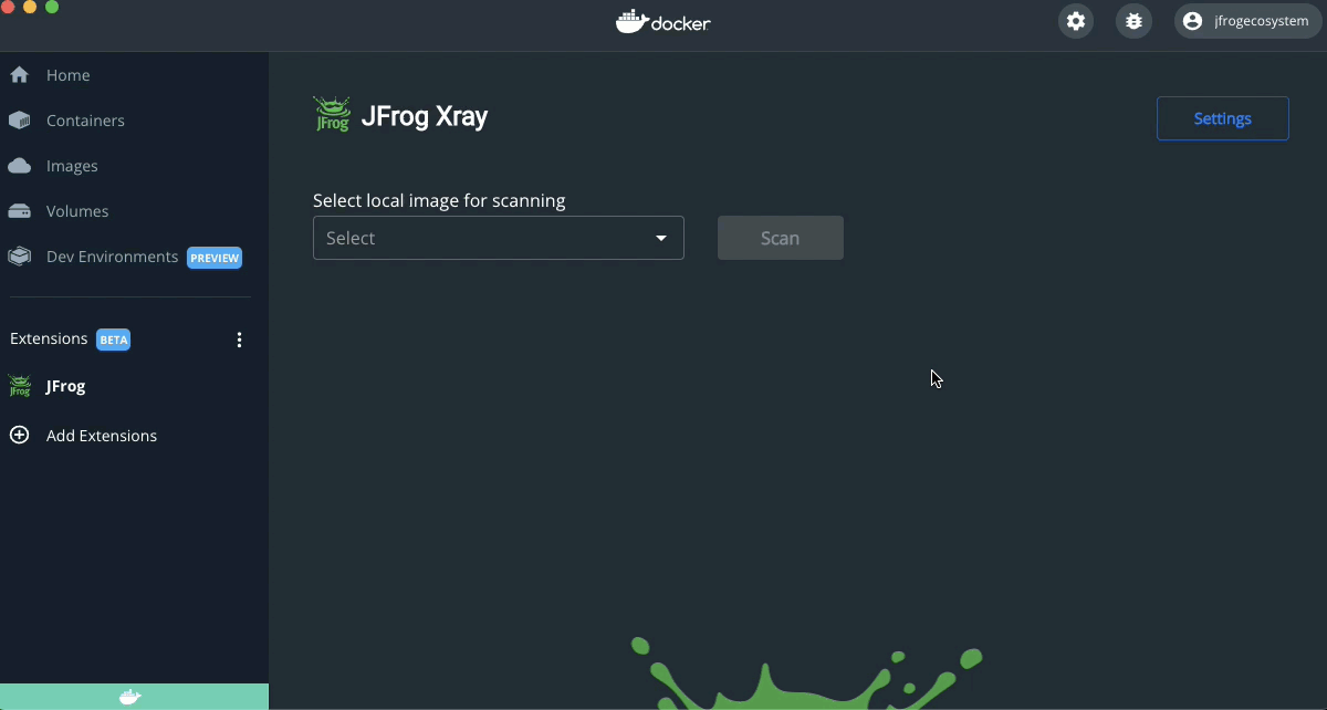 选择本地Docker镜像