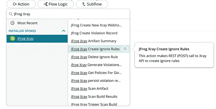 x射线-创建忽略规则