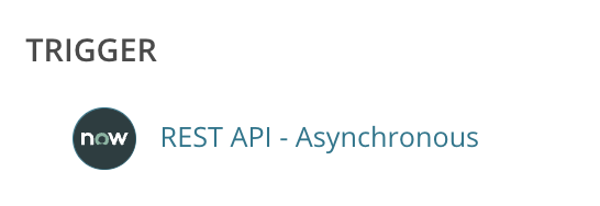 触发ServiceNow rest API