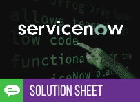 JFrog Xray为ServiceNow代言