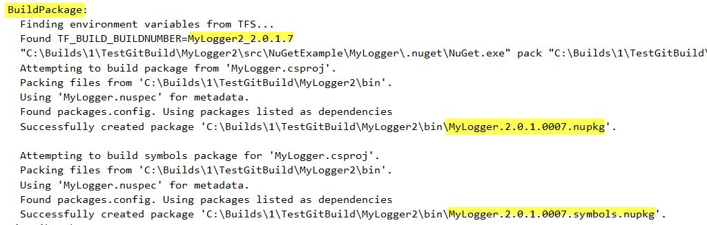BuildPackage节