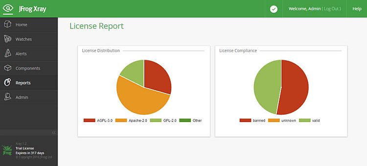 x射线许可证报告